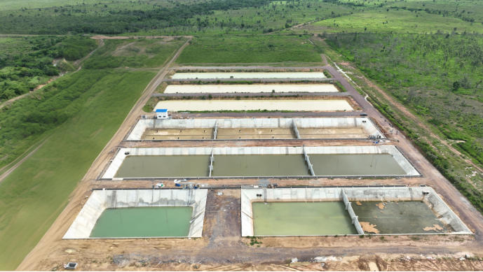 柬埔寨斯努工业园污水处理厂